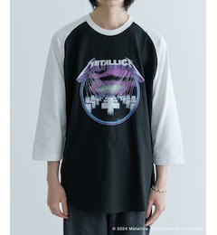 UR URBAN RESEARCH iD　METALLICA RAGLAN T-SHIRTS