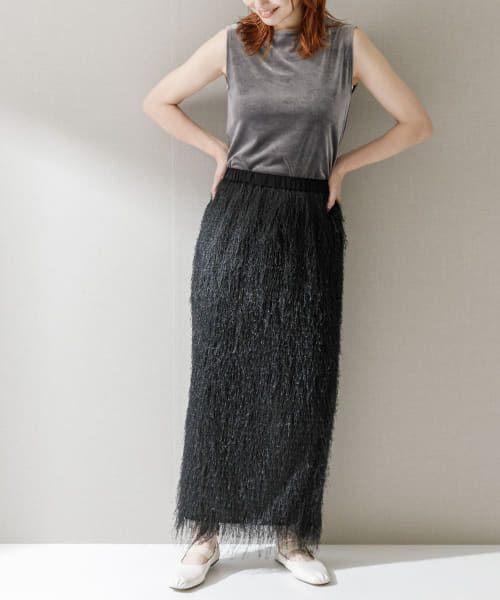 ROSSO ELENDEEK FRINGE STRAIGHT SKIRT|URBAN RESEARCH(アーバンリサーチ)の通販｜アイルミネ