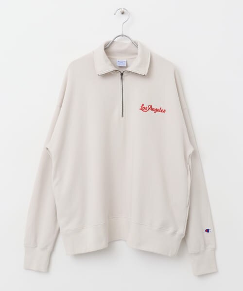 Sonny Label 『別注』Champion×Sonny Label ハーフジップ裏毛