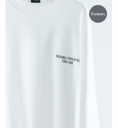 UR 『別注』RUSSELL ATHLETIC×UR　LONG-SLEEVE T-SHIRTS