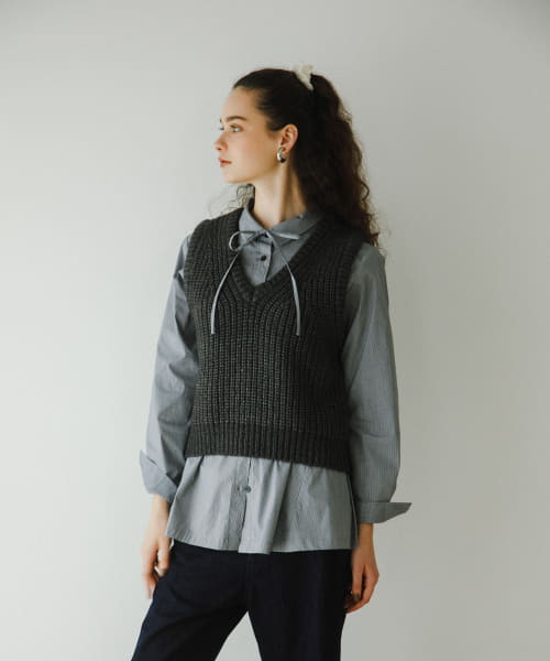 Urban Research Doore ペルー製 生臭 ノースリーブセーター グレー 売買されたオークション情報 落札价格 【au  payマーケット】の商品情報をアーカイブ公開