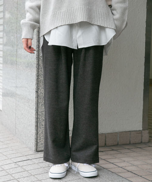 人気 urban research sonny label ワイドカーゴパンツ