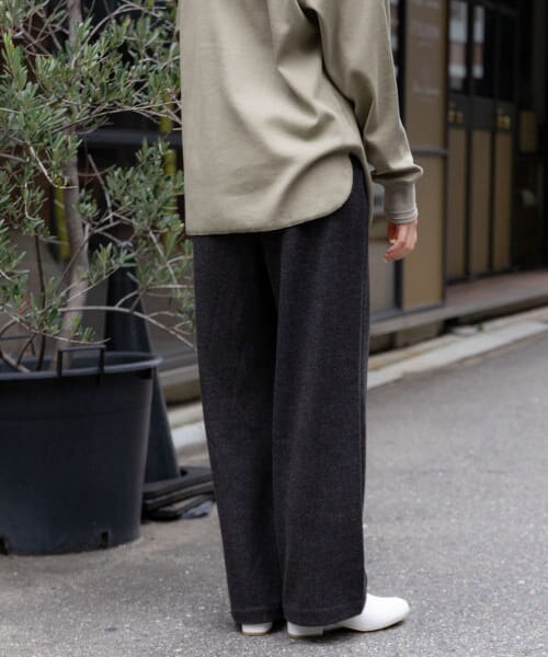 FORK&SPOON パンツ FORK＆SPOON ブラッシュドパンツ : ZOZOTOWN