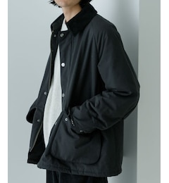 UR URBAN RESEARCH iD　COTTON/NYLON TECH JACKET