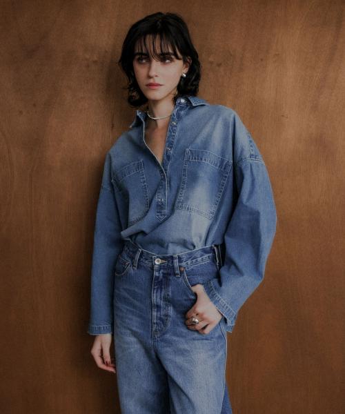 UR スキッパーデニムシャツ|URBAN RESEARCH(アーバンリサーチ)の