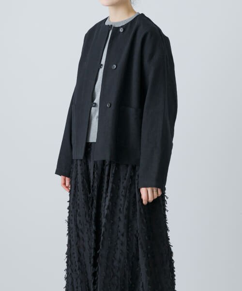 人気商品の入荷速報 入荷Now かぐれ リネンコットンクルーネックジャケット|URBAN RESEARCH ジャケット・アウター