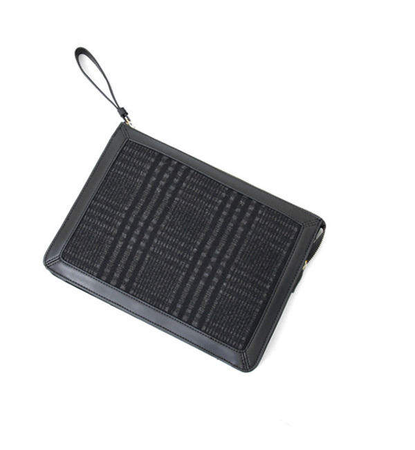 KBF スクエアーチェッククラッチBAG