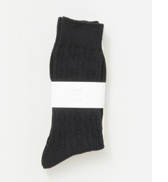 【センスオブプレイス バイ アーバンリサーチ/SENSE OF PLACE by URBAN RESEARCH】 SENSE OF PLACE ケーブルソックス(2P) [3000円(税込)以上で送料無料]