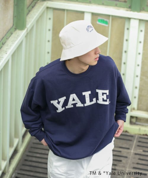 SENSE OF PLACE 『別注』YALE×SENSEOFPLACE カレッジロゴスウェット