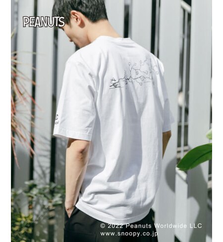 Sense Of Place Peanuts ピーナッツ オリジナルプリント Usaコットンtシャツ A Sense Of Place By Urban Research センスオブプレイス バイ アーバンリサーチ の通販 アイルミネ