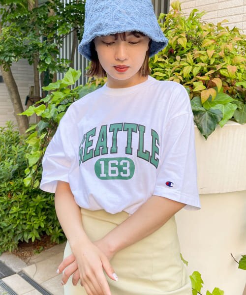 SENSE OF PLACE 『別注』champion×SENSE OF PLACE　グラフィックTシャツ