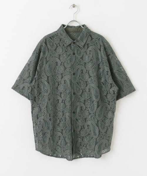 【極美品、47,000円値札付き】ストラネス　5分袖シャツ