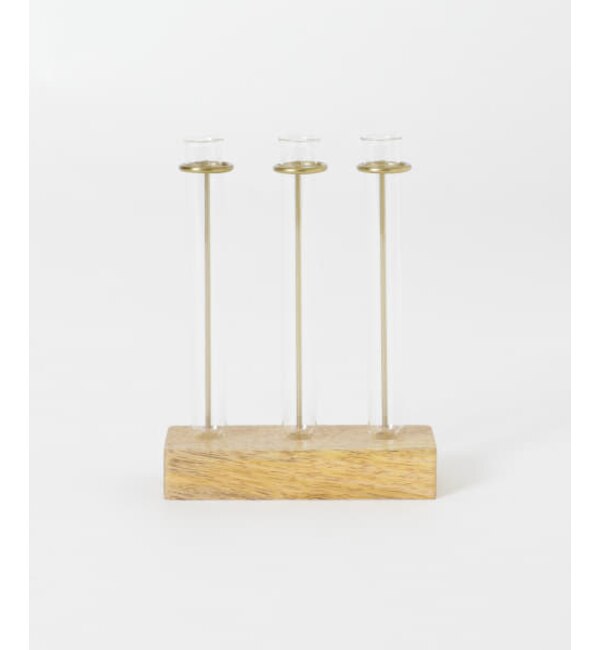 【センスオブプレイス バイ アーバンリサーチ/SENSE OF PLACE by URBAN RESEARCH】 SENSE OF PLACE BLOMSTER TRIPLE TUBE VASE