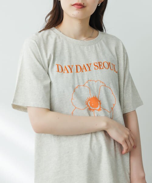 SENSE OF PLACE 『別注』DAY DAY SEOUL×SENSE OF PLACE グラフィックT