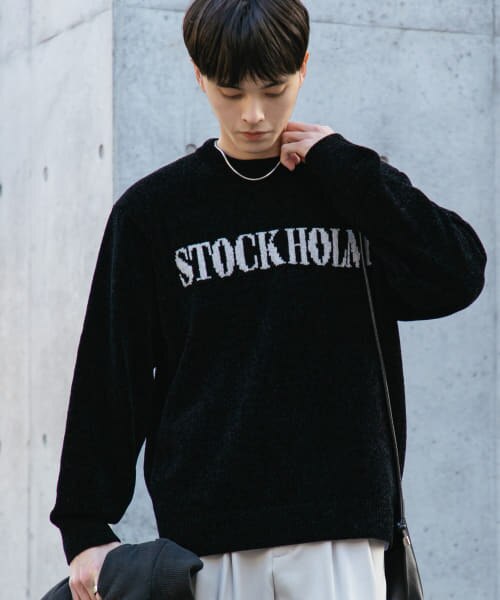 sense of place ddp ART GRAPHIC CARDIGAN メンズ