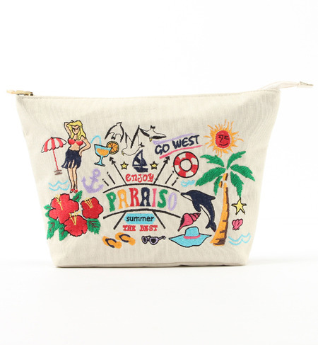 【エリオポール/エリオポール】 HELIOPOLE BIS 刺繍入りクラッチ [送料無料]