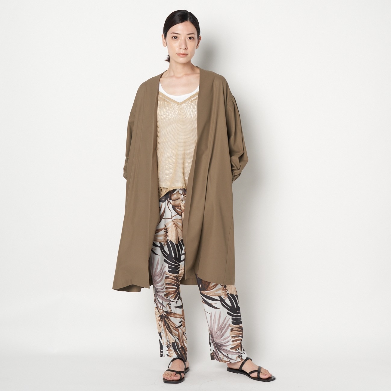 HELIOPOLE HIGH TWIST COTTON COAT|HELIOPOLE(エリオポール)の通販