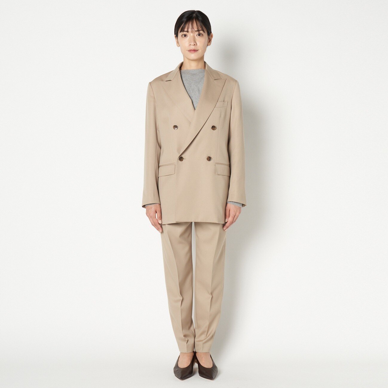 HELIOPOLE the Ellison W JK(GABARDINE WOOL)|HELIOPOLE(エリオポール