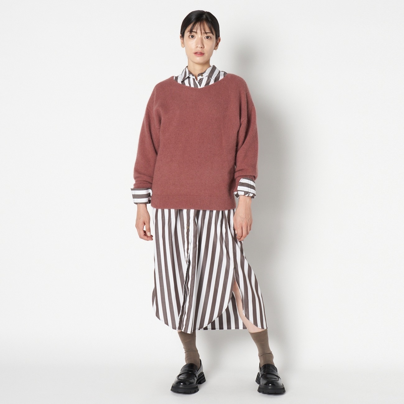 HELIOPOLE RACCOON 2WAY NECK PULLOVER|HELIOPOLE(エリオポール)の通販