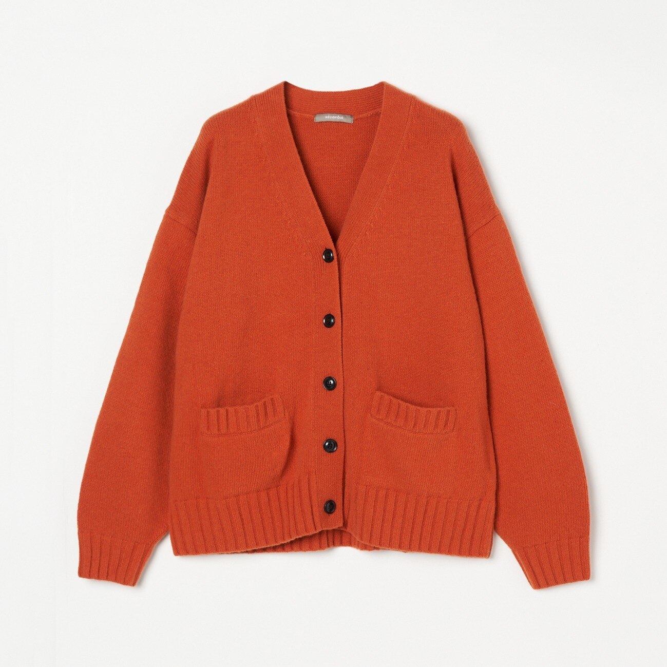 HELIOPOLE WOOL NYLON MIDDLE GAUGE CARDIGAN|HELIOPOLE(エリオポール