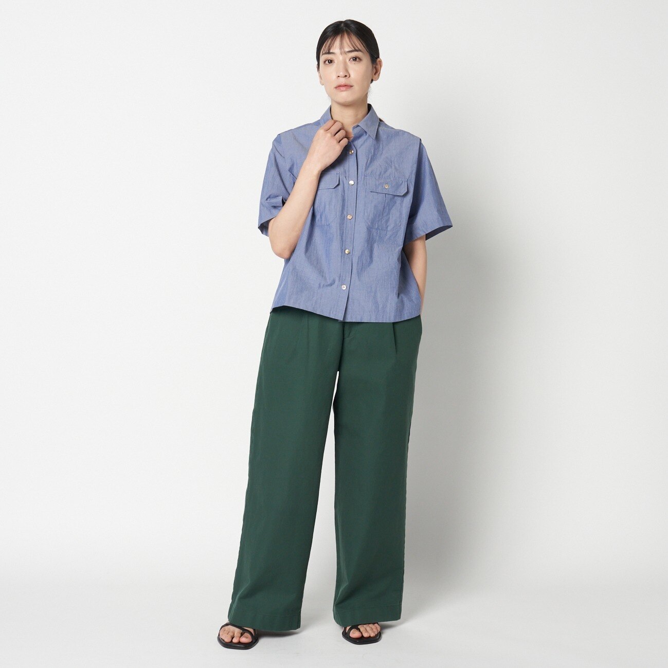 HELIOPOLE FRENCH SARGE SEMI WIDE PANTs|HELIOPOLE(エリオポール)の