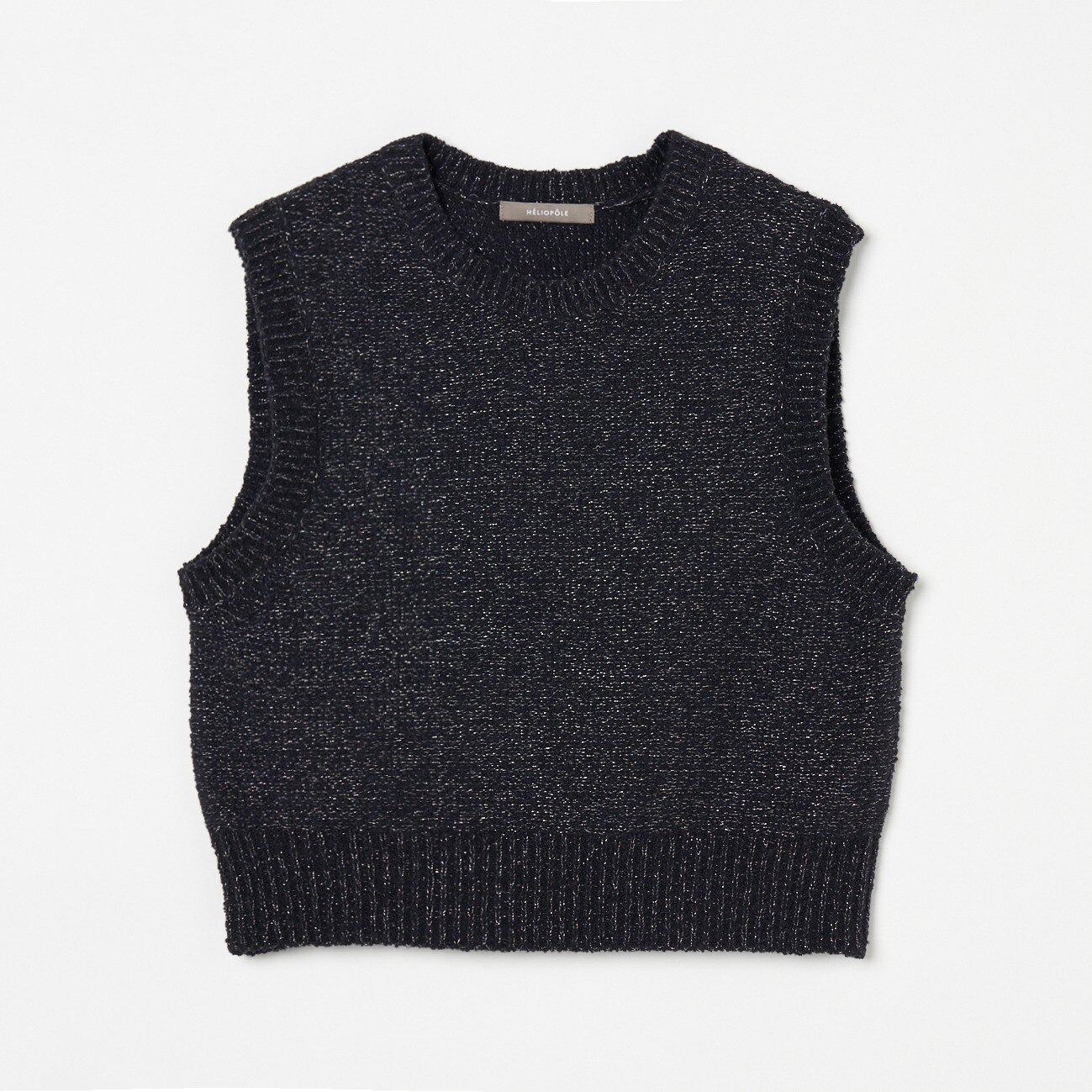 HELIOPOLE GLITTER CROPPED VEST|HELIOPOLE(エリオポール)の通販 