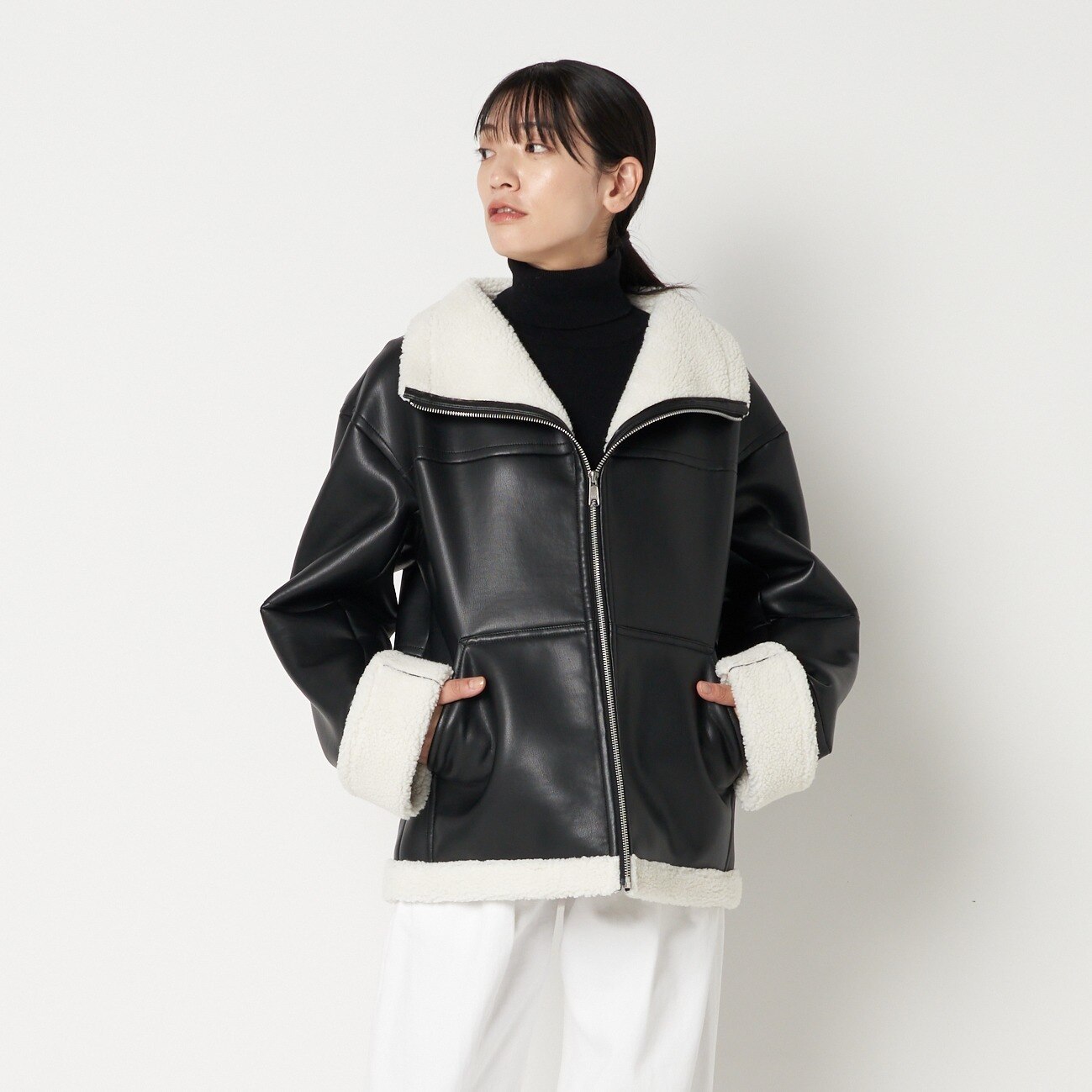 HELIOPOLE ECO MOUTON JACKET|HELIOPOLE(エリオポール)の通販