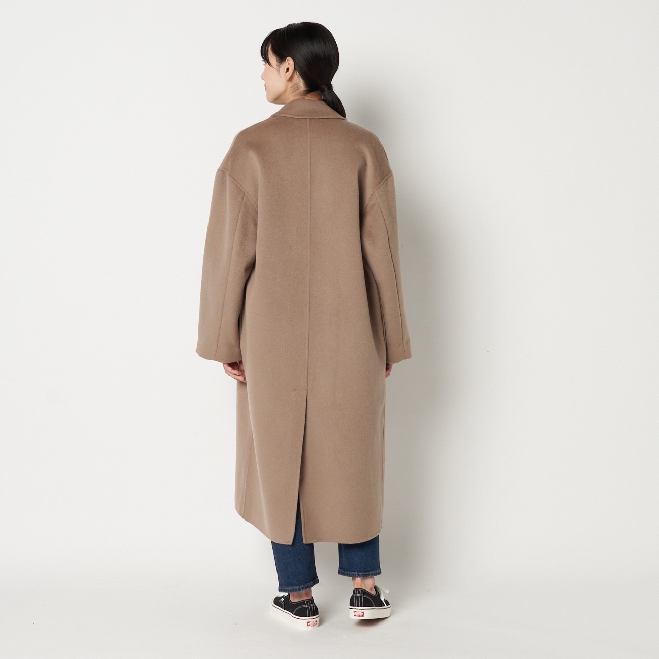 HELIOPOLE DOUBLE FACE COAT WITH STOLE|HELIOPOLE(エリオポール)の ...