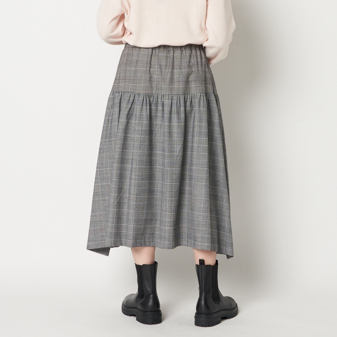 HELIOPOLE BELL LINE SKIRT|HELIOPOLE(エリオポール)の通販｜アイルミネ