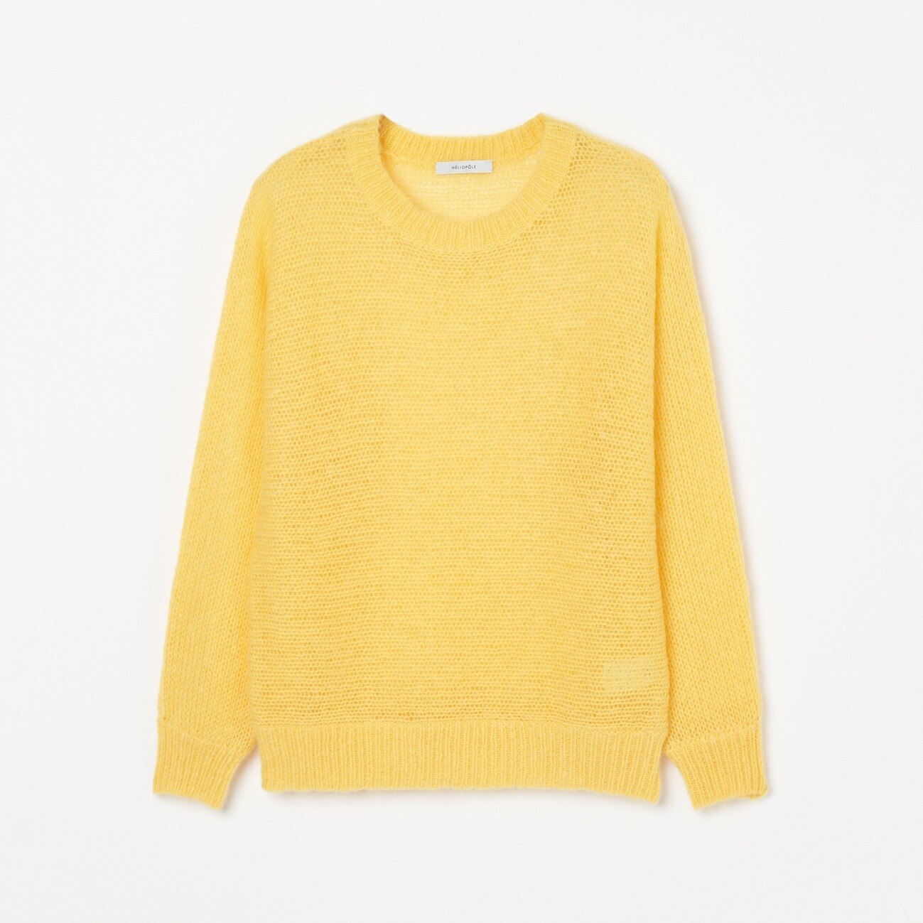 HELIOPOLE MOHAIR CREW NECK KNIT