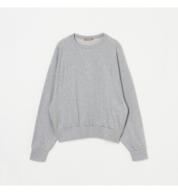 モテ系ファッションメンズ|【エリオポール/HELIOPOLE】 HELIOPOLE GLITTER SWEAT SHIRT