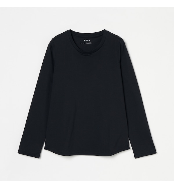 メンズファッションなら|【エリオポール/HELIOPOLE】 THREE DOTS POWDERY COTTON LONGSLEEVE