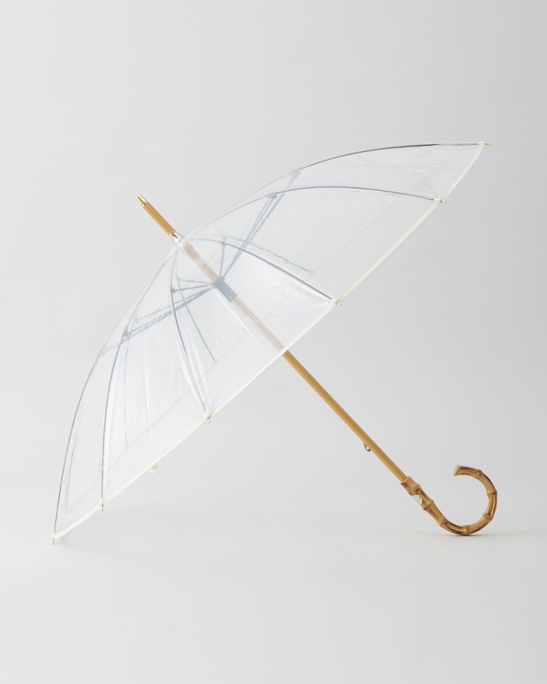 CLEAR UMBRELLA BAMBOO|Traditional Weatherwear(トラディショナル