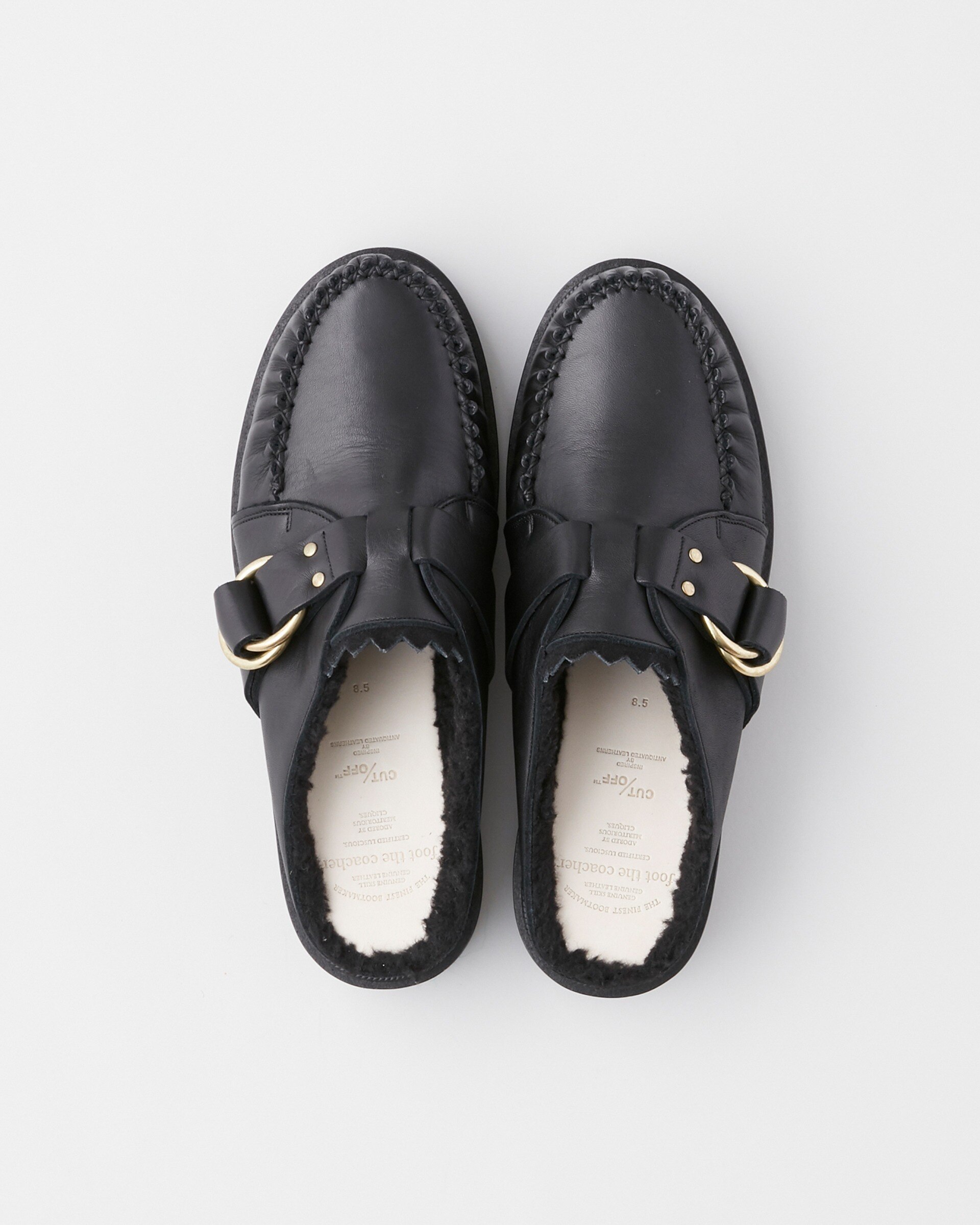 【×foot the coacher】CUT-OFF RING MOCCASIN|Traditional