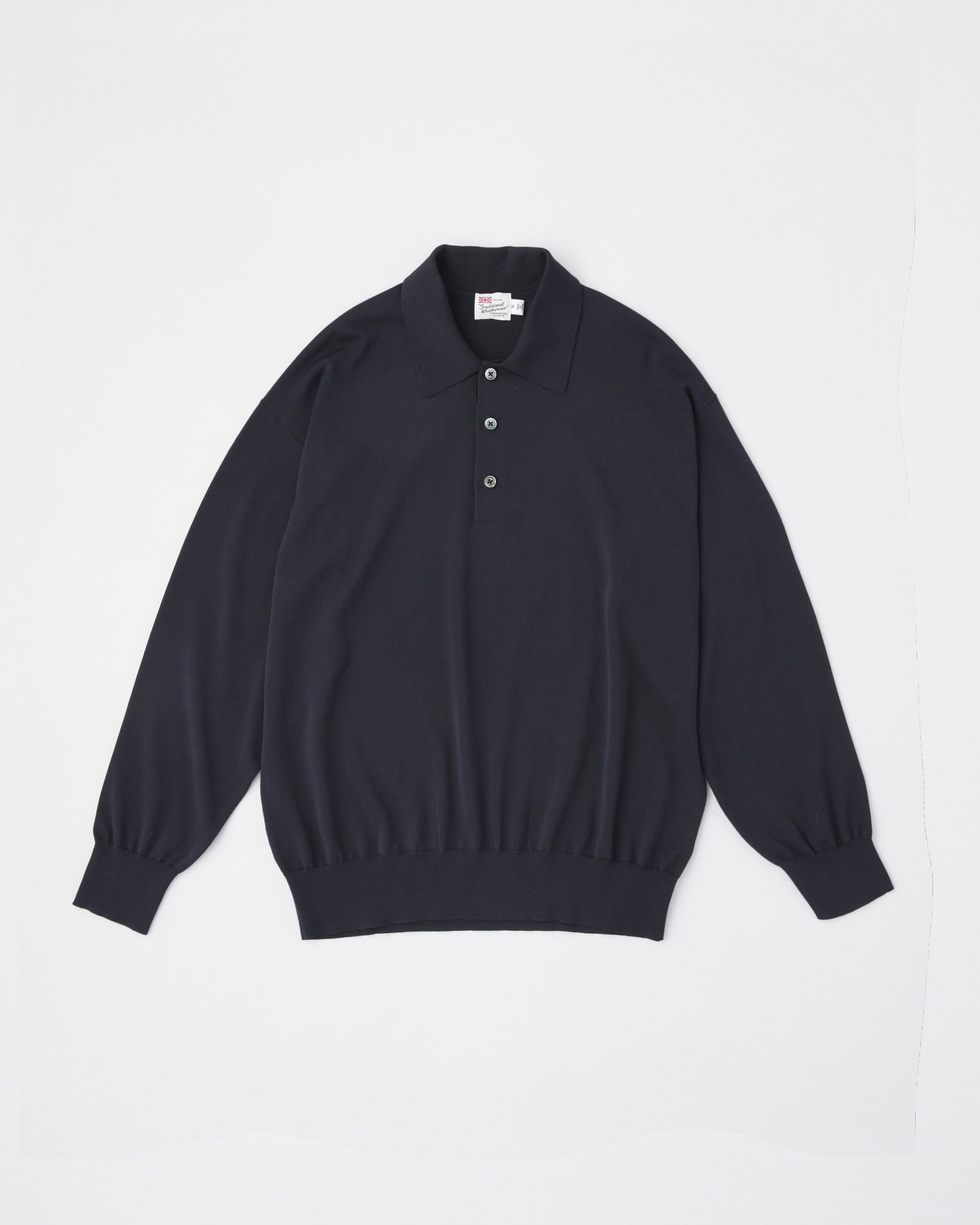 POLO COLLAR PULLOVER LONG-SLEEVE|Traditional Weatherwear