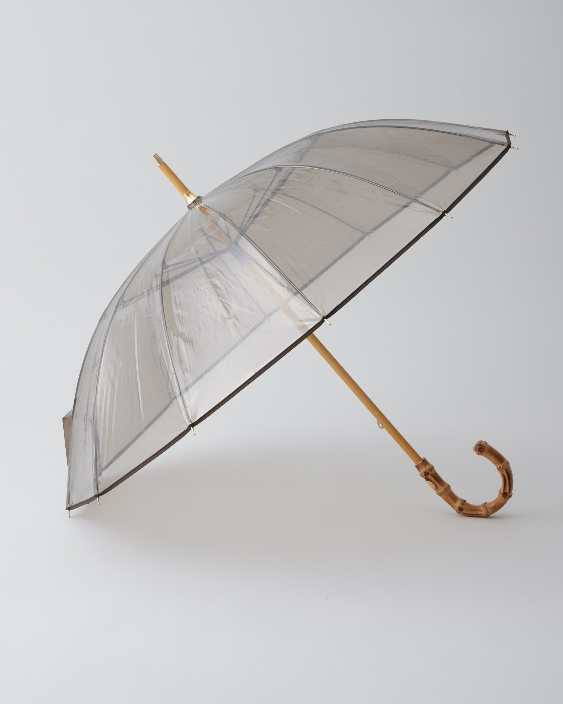 CLEAR UMBRELLA BAMBOO|Traditional Weatherwear(トラディショナル