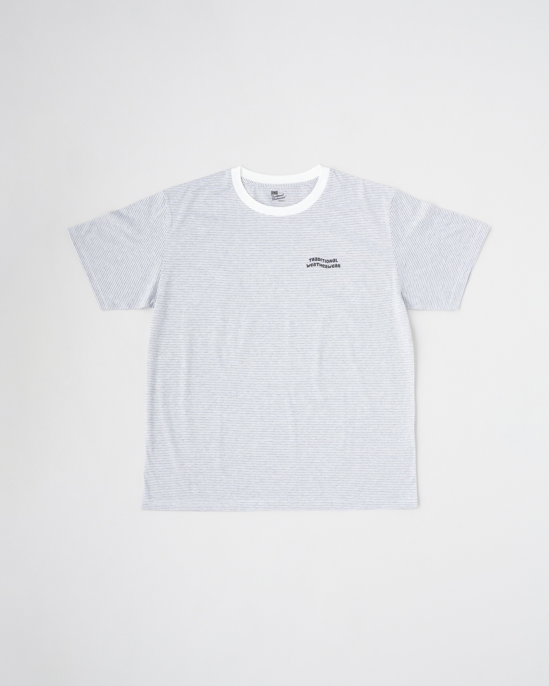 WAVE BORDER RINGER TEE SHORTSLEEVE|Traditional Weatherwear