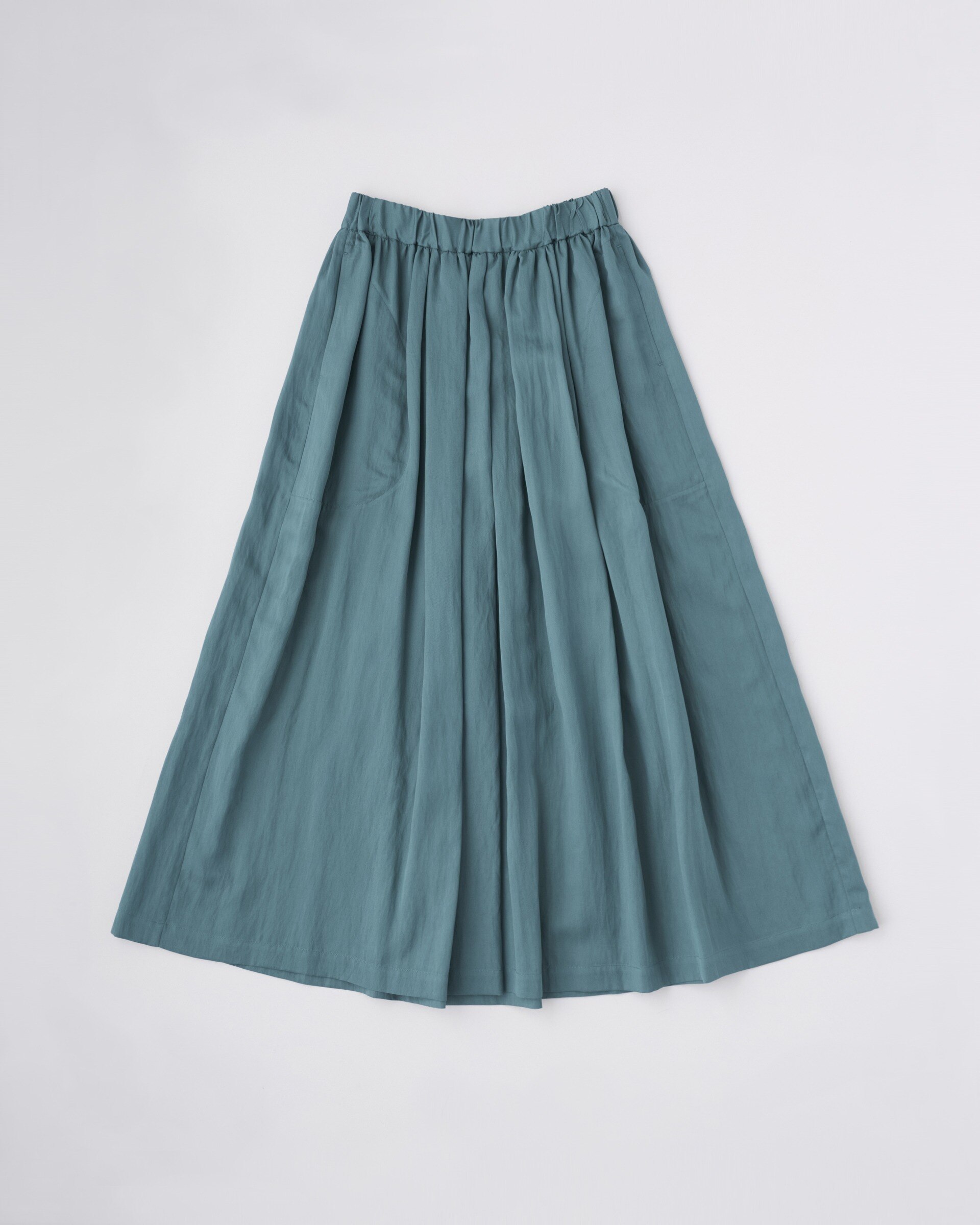 スカート GATHERED VOLUME SKIRT-