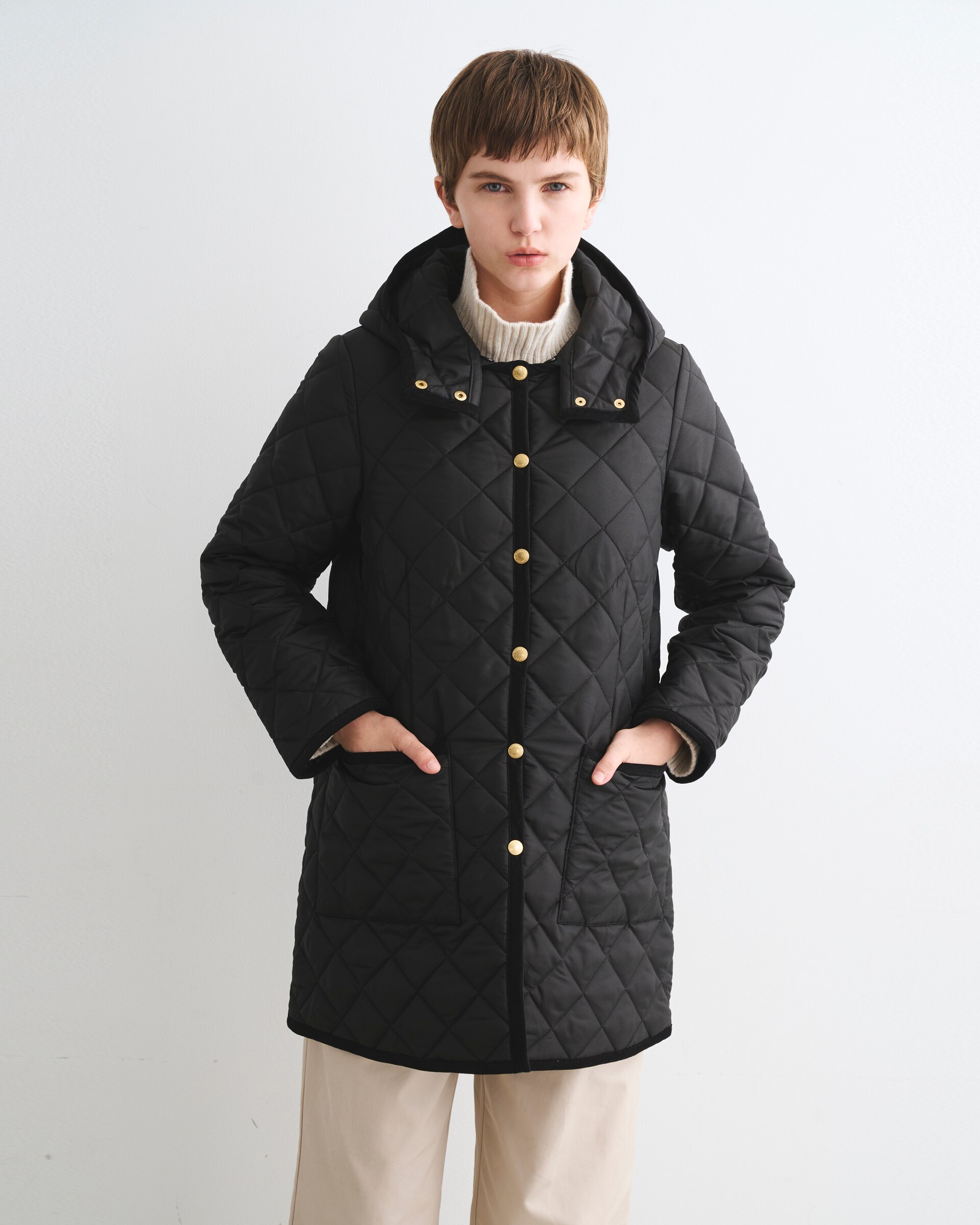 TRADITIONAL WEATHERWEAR ARKLEY 38  ブラック金ボタン