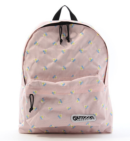 OUTDOOR×earthパンジー刺繍デイバッグ