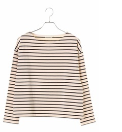 【アースミュージックアンドエコロジー/earth music＆ecology】 【ボーダーボーダー】ボートネックプルオーバー [3000円(税込)以上で送料無料]