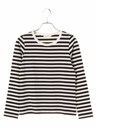 【アースミュージックアンドエコロジー/earth music＆ecology】 【ボーダーボーダー】クルーネックプルオーバー [3000円(税込)以上で送料無料]