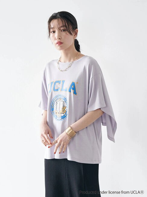 別注 UCLA バックフリルTシャツ|earth music&ecology(アース