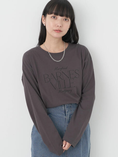 BARNESVILLE ロゴロンTee|earth music&ecology(アースミュージック