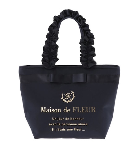 ブランドロゴフリルハンドルトートsバッグ Maison De Fleur メゾンドフルール の通販 アイルミネ