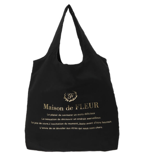 ブランドロゴエコバッグ Maison De Fleur メゾンドフルール の通販 アイルミネ