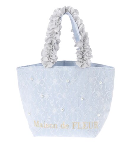 マリエパールフリルハンドルトートバッグ Maison De Fleur メゾンドフルール の通販 アイルミネ