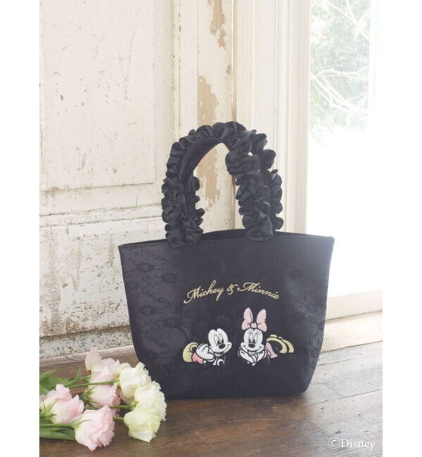 Mickey Minnie フリルトートバッグ Maison De Fleur メゾンドフルール の通販 アイルミネ