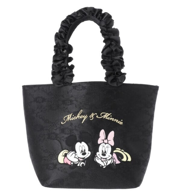 Mickey&Minnie/フリルトートバッグ|Maison de FLEUR(メゾンドフルール)の通販｜アイルミネ