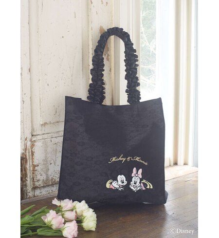 Mickey Minnie フリルスクエアトートバッグ Maison De Fleur メゾンドフルール の通販 アイルミネ